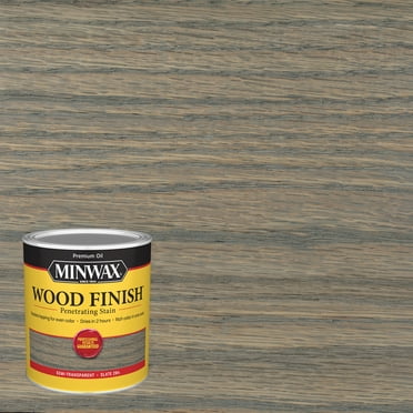 Minwax 701064444 Wood Finish Stain, Slate, 1 Quart, (1 Piece, 1 Pack)