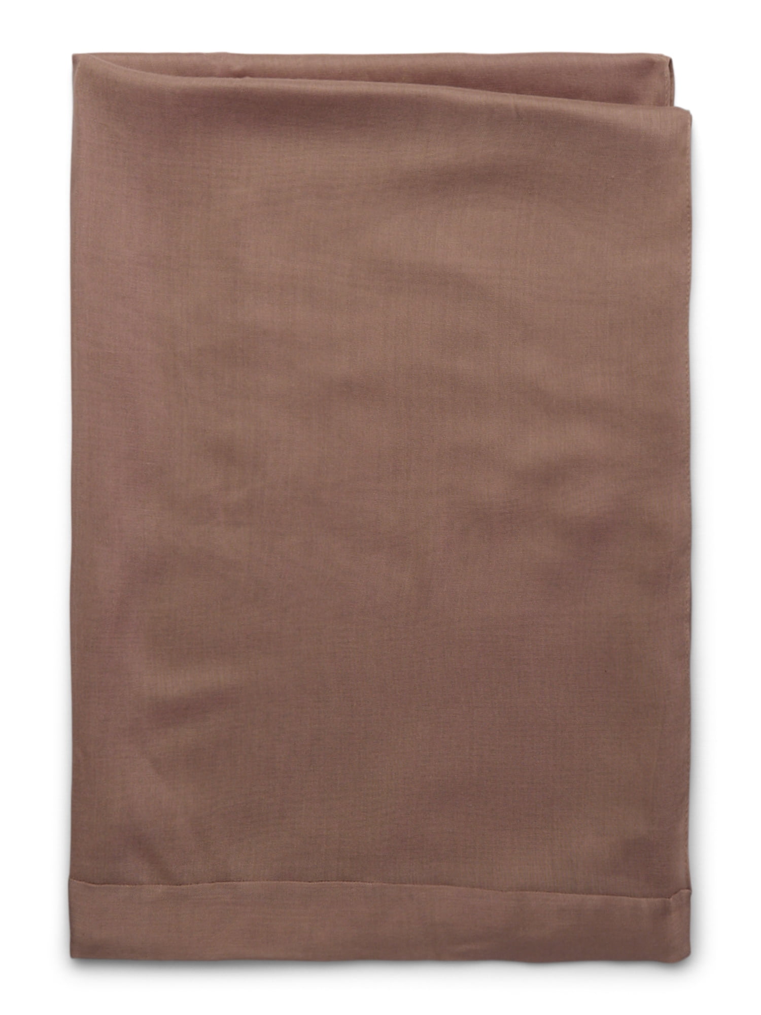 Women's Viscose Woven Flat Hijab, One Size, Taupe