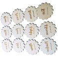 thumbnail image 1 of CPDD 12pcs Baby Month Number Cards Birthday Infant Commemorate Milestone 12 Monthly Photo Picture Props (Lace English Letter), 1 of 9