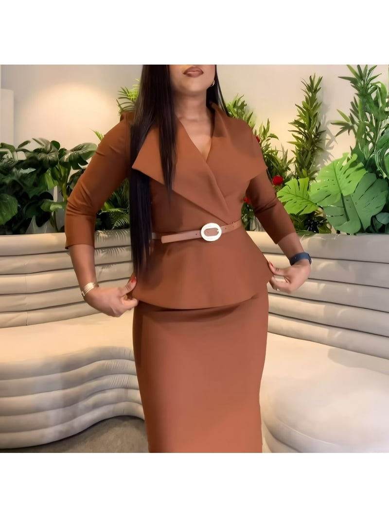 Church Dresses for Women Elegant Bodycon Vintage Wear to Work Pencil Midi  Dress