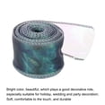 thumbnail image 3 of Uxcell 1 1/2 inch 10 Yard Sheer Organza Ribbon Shimmer Chiffon Tulle Ribbons for Gift Wrapping Floral Bouquet Wedding Green 1.5" x 10 Yard, 3 of 7