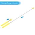 thumbnail image 3 of Unique Bargains Telescopic Teachers Pointer Stick, 2 Pcs Classroom Hand Finger Pointer, Yellow, 3 of 7