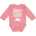 thumbnail image 3 of Inktastic Future Snowmobile Driver Snowmobiling Boys or Girls Long Sleeve Baby Bodysuit, 3 of 5