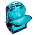 thumbnail image 3 of J World Boys Sparkle 15" Kids Rolling Backpack for School and Travel, Robot, 3 of 14