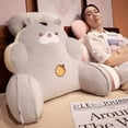 thumbnail image 3 of Cojín de cabecera Almohada de respaldo grande Cama de dormitorio Sofá de lectura Cojín de cintura Almohada de cabecera Respaldo Bolsa suave, 3 of 6