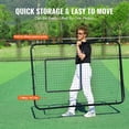 thumbnail image 6 of Baseball Softball Rebounder Net 4x6 Ft - PitchBack Adjustable Angle Net for Practice, 6 of 6