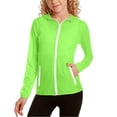 thumbnail image 3 of akafmk Girls Lightweights Jacket Sun Protection Hooded Zip Up Windbreaker Softshell Summer Fall Coat for Boys Outdoor School 5-12Y, 3 of 7