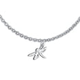 thumbnail image 2 of Multi Dragonfly Firefly Cheville Bracelet Pendant pour Femmes.925 Argent Sterling Réglable 9 à 10 Pouces, 2 of 3
