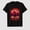 Black-3, variant on Women's Halloween Boo Boo Crew Ghost Nurse Graphic T-Shirt, 100% Cotton Short Sleeve Shirt