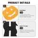 thumbnail image 4 of KAKOWELY Pancarta creativa de feliz cumpleaños con temática de Halloween, diseño de escena de decoración para fiesta, 4 of 5