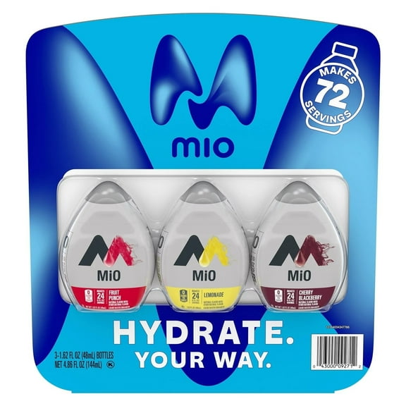 MiO Liquid Water Enhancer Variety Pack, 1.62 Fluid Ounce (Pack of 3)