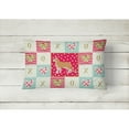 thumbnail image 2 of Carolines Treasures CK5553PW1216 Aphrodite Giant 2 Cat Love Canvas Fabric Decorative Pillow, Red, 12H x16W, multicolor, 2 of 3