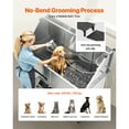 thumbnail image 4 of KFFKFF Stainless Steel Pet Washing Station, 62-Inch Grooming Tub with Stairs, Water Filter Board, Faucet, Showerhead, and Soap Holder for Pets of All Sizes (Left Door), 4 of 9