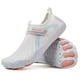 thumbnail image 5 of Zapatos Agua Secado Rápido Descalzo Aqua Calcetines Playa para Hombres Mujeres (37) Blanco, 5 of 9