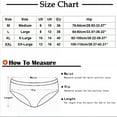 thumbnail image 3 of YYDGH Womens Sexy G String Thongs Lace Cotton Pads Panties Underwear for Women Sheer Mesh Hipster Brief White XXL, 3 of 5