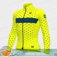 thumbnail image 2 of AIE Chaqueta de ciclismo de invierno para hombre, de manga larga, polar, resistente a la intemperie, cortavientos, ropa deportiva para exteriores para bicicleta de montaña, abrigo cálido, 2 of 5