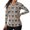 Skeleton Black Cat Pumpkin Halloween, variant on Jeiento Women's Golf Shirts, Long Sleeve Leisure Tops, Fall Pumpkin Leaf, V Neck Moisture Wicking Quick Dry Sun Protection Top for Autumn Jogging, Golf and Daily Outings