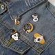 thumbnail image 2 of 1 ud./5 uds. Broche de poción mágica de Star Moon Wizard, Pin esmaltado de esqueleto personalizado, vela de Calavera, insignias de solapa Punk, alfileres para mochilas, regalos de joyería, 2 of 4