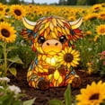 thumbnail image 5 of Cow Sunflower Lamp for Home Decor, Warm Whimsical Style Table Light for Indoor Room Accent, General Household Lighting for Everyday Use and Cozy Ambiance, 5 of 8