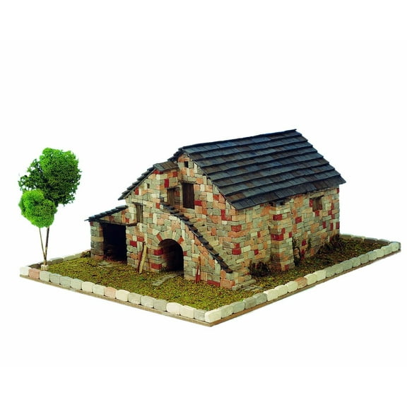 CUIT Ceramic Building Construction Kit, Rural House of Huesca (1:60)
