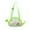 Green, variant on Zmeidao Color Children's Beach Bag Toy Storage Mesh Bag Small Messenger Bag