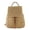 Coffee, variant on Women Straw Beach Drawstring Backpack Bohemian Bucket Shoulder Bag (Coffee)