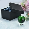 thumbnail image 3 of Uxcell 60mm/2.4" K9 Crystal Ball Decorative Ball with Gift Box and Crystal Stand Green 1 Set, 3 of 5