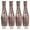 Red Bronze, variant on 4Pcs Door Handle Retro Zinc Alloy Wine Bottle Shape Cabinet Cupboard Drawer Pull Handle
