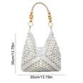 thumbnail image 3 of Shoulder Bag | Tote Bag | Large Capacity Crossbody Bag for Women | Everyday Commuting & Travel | Spacious Storage for Phone Wallet Cosmetics | Lightweight Durable Polyester Fabric, 3 of 6