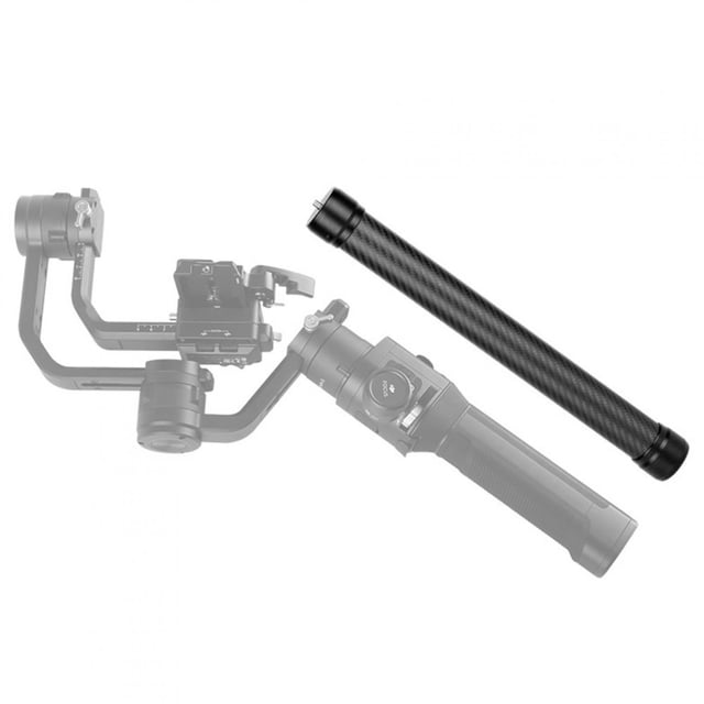 Estabilizador de extensión portátil, Varilla de extensión de Tornillo de Mano de 1/4 de Pulgada y Orificios de Tornillo de 1/4 de Pulgada compatibles para dji Ronin S Ecomeon no