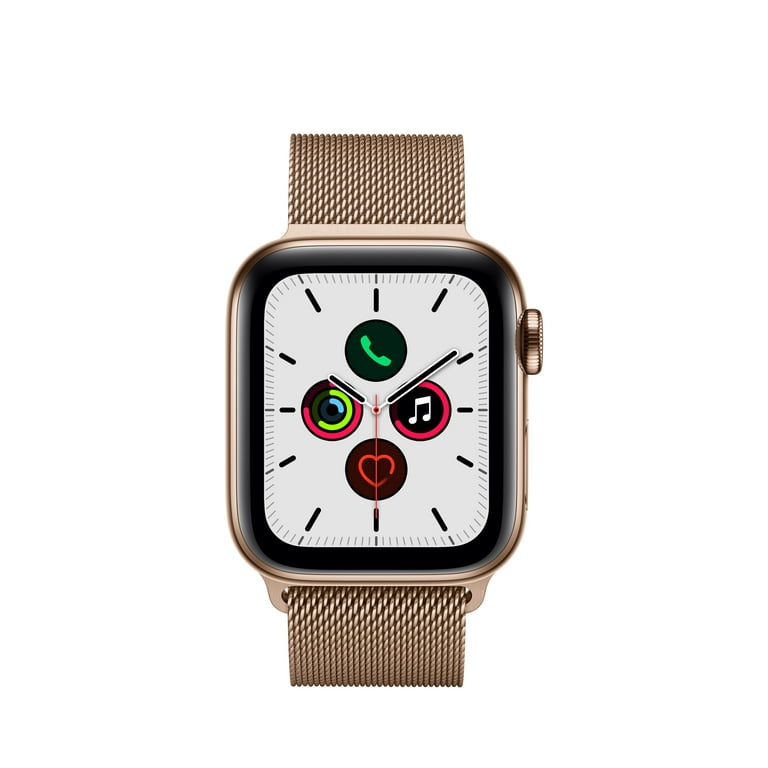 Apple Watch Series 5 GPS + Cellular, 40mm Gold Stainless Steel