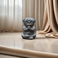 thumbnail image 3 of Meditation Dog Statue, Yoga French Bulldog Statue, Realistic Resin Pug Sculpture Home Decor, Gift for Pug Lovers B, 3 of 5