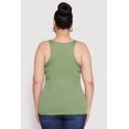 thumbnail image 4 of Women's Plus Size Rib Knit Tank Top, 4 of 4