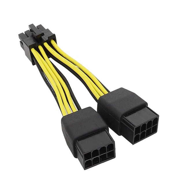 Cable De AlimentacióN Dual De 8 Una 8 Cable De AlimentacióN De Tarjeta GráFica Para K80/M40/P100/V1 GPU 10 Cm, A