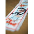 thumbnail image 4 of Vervaco Bookmark Counted Cross Stitch Kit 2.5"X8" 2/Pkg-Birds & Red Berries On Aida (14 Count), 4 of 6