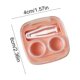 thumbnail image 3 of Uuiauoio Contact Lens Case, Travel Size Cute Applicator Removal Tool Kit with Mirror Solution Bottle for Daily Outdoor, 3 of 6