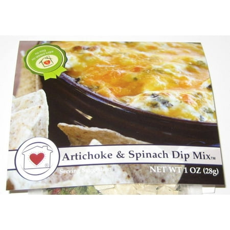 Country Home Creations Artichoke & Spinach Dip Mix - Gourmet Mixes Drinks (Best Bread For Spinach Dip)