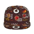 thumbnail image 2 of Haiem A Cup Of Black Coffee On A Saucer Classic Snapback Cap Flat Bill Hat Baseball Cap Adjustable Size Cotton Dad Hat, 2 of 9