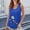 Blue, variant on Sleeveless Tops thick strap tank tops for women trendy summer Beach Vests Loose Fit Casual Blouses Basic Shirts wide strap tanks Flowy Tank Tank Tops for Women Long Tank Tops Watermelon Red L