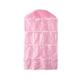 thumbnail image 1 of Bolsa de almacenamiento colgante a prueba de polvo, visible, con 16 rejillas, multifunción, organizador de calcetines, sujetadores y ropa interior para dormitorio., 1 of 8