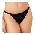 thumbnail image 1 of Bikini Vicky Form para Mujer, Cobertura Media Frente Liso con Encaje Floral Negro Talla M, 1 of 1