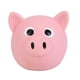thumbnail image 1 of Sywqhk Bonito juguete de látex con forma de cabeza de animal para perros, juguetes chirriantes para masticar y morder (rosa) Sywqhk Para estrenar, 1 of 9