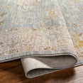 thumbnail image 4 of Mark&Day Area Rugs, 3x7 Atlantic Traditional Pale Blue Runner Area Rug, Blue Beige Orange Carpet for Hallway, Kitchen, Bedroom or Living Room (2'7" x 7'3" Runner), 4 of 6