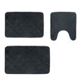 thumbnail image 1 of Matsuzay Alfombrilla de baño antideslizante súper : duradera y fácil de limpiar Antideslizante y fácil de limpiar disponible Juegos de accesorios de baño Bla de impresión de linterna 3D, 1 of 6