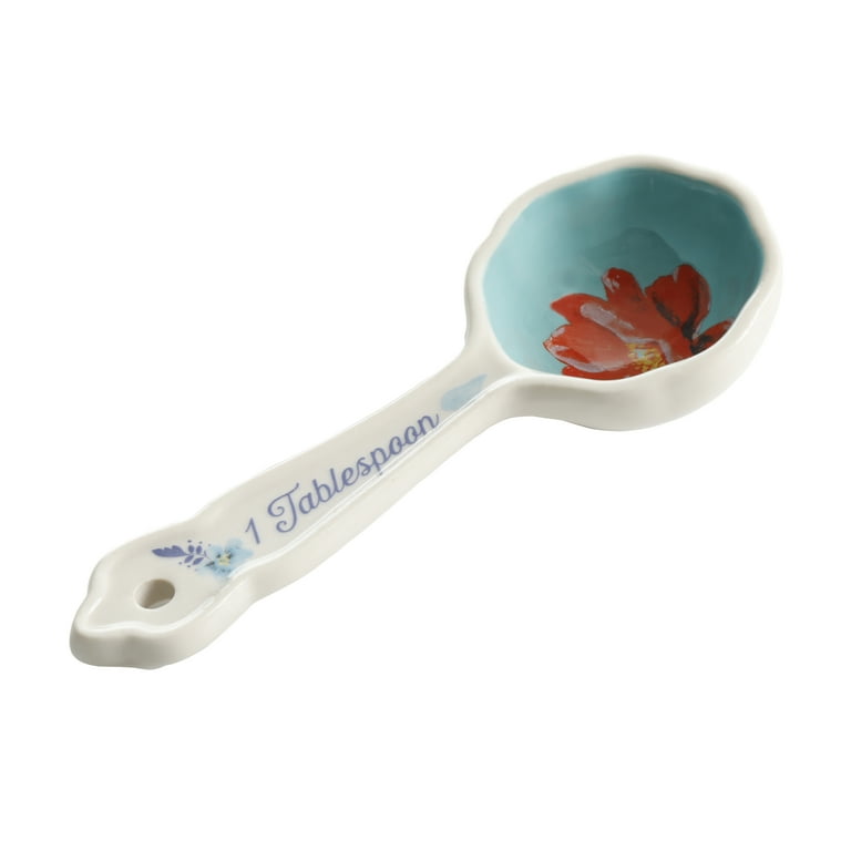 The Pioneer Woman Fall Flowers Ceramic Measuring Spoons, 4 Piece – Walmart  Inventory Checker – BrickSeek