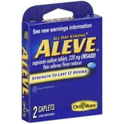 Aleve Lil Drug Store Pain Reliever/ Fever Reducer Caplets 2 ea