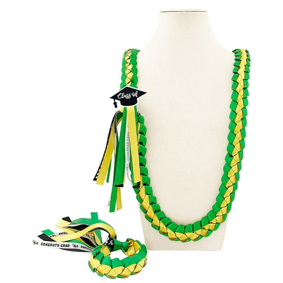 Gmogad Graduation Honor Cord Set, Handmade Wreath Ribbon for Ceremony, Academic Achievement Sash, Colorful Degree Stole for Students, Gift for Graduates, Commencement Accessories