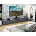 thumbnail image 3 of FITUEYES Universal Swivel Tabletop TV Stand  Base for 32 to 70 inch Flat Panel/ Curved Screen, Holds up to110 lbs, Height Adjustable, 3 of 8
