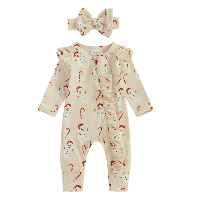 Ropa MozikQin, mameluco navideño para bebés recién nacidos, Papá Noel
