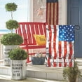 thumbnail image 5 of LHNFT 4th of July Decorations Welcome Garden Flags USA Flag Memorial Day Patriotic American Flags Independence Day Outside Eagle Yard Flag Party Home Decor 12x18 Inch, 5 of 6
